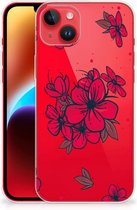 Foto hoesje iPhone 14 Plus Telefoon Hoesje Blossom Red