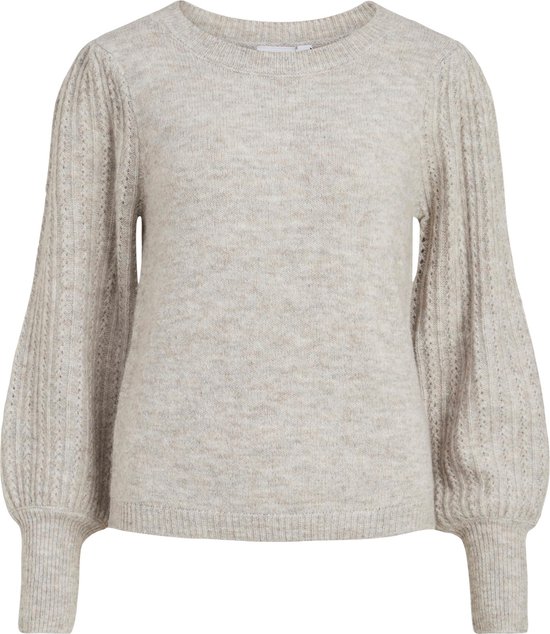 Vila Dames Viril Turtle-nk Balloon L/S Top-Noos Gebreide trui, zwart, S Vila Dames Viril Turtle-nk Balloon L/S Top-Noos Gebreide trui, zwart, S