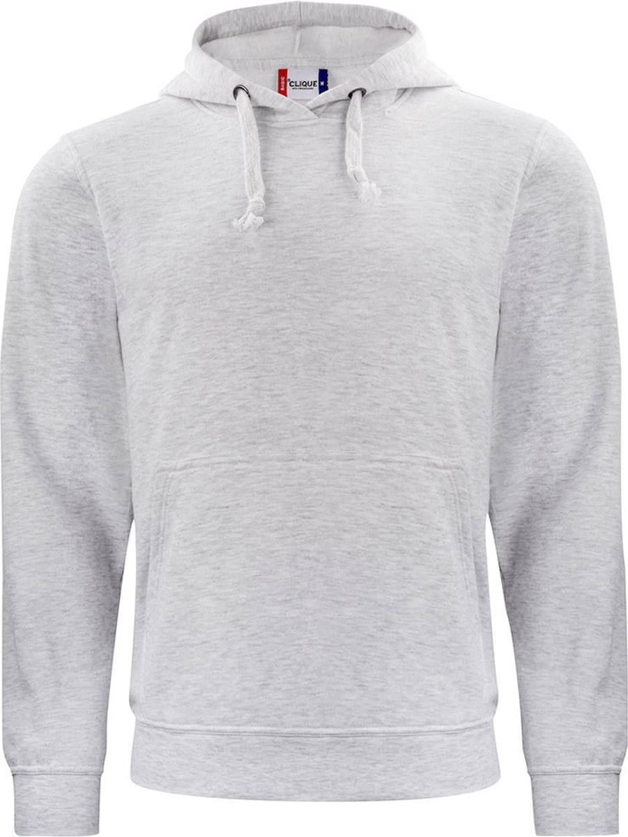 Clique Basic hoody Grijs Melange maat XS