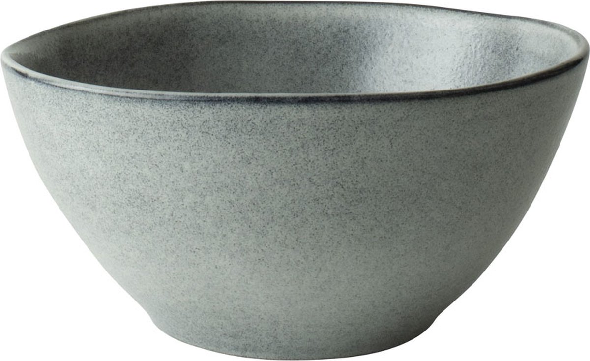 Dutch Rose Serenity Kommen - Schaaltjes - Ø15cm - Stoneware Handgemaakt - Grijs