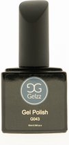 Gelzz Gellak - Gel Nagellak - kleur Steel World G043 - BlauwGrijs - Dekkende kleur - 10ml - Vegan