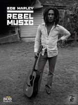Bob Marley Rebel Music Art Print 30x40cm | Poster