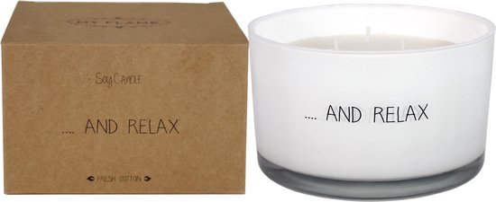 Bougie parfumée And Relax Bougie soja My Flame