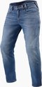 REV'IT! Jeans Detroit 2 TF Classic Blue Used L34/W31 - Maat - Broek