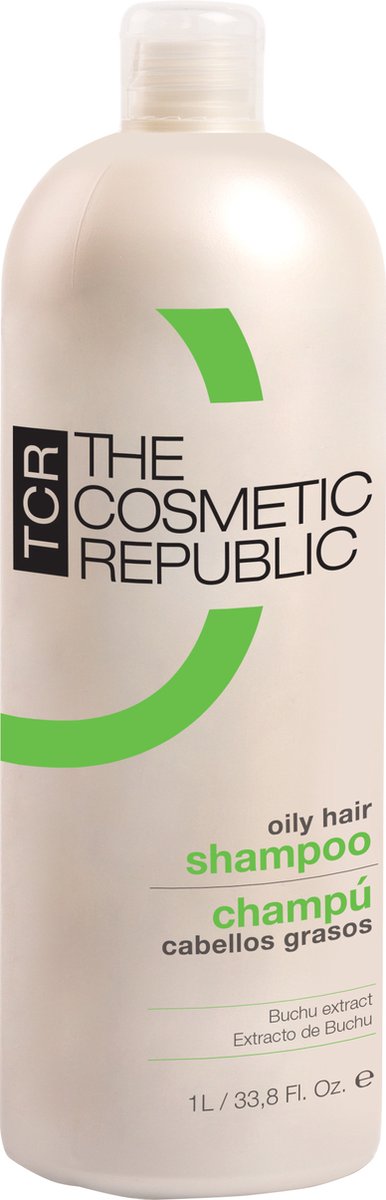 The Cosmetic Republic - Shampoo Voor Vet Haar - 1 L