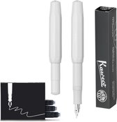 Kaweco - Vulpen - Sport Skyline Wit Fountain Pen - Extra Fine -  doosje vullingen