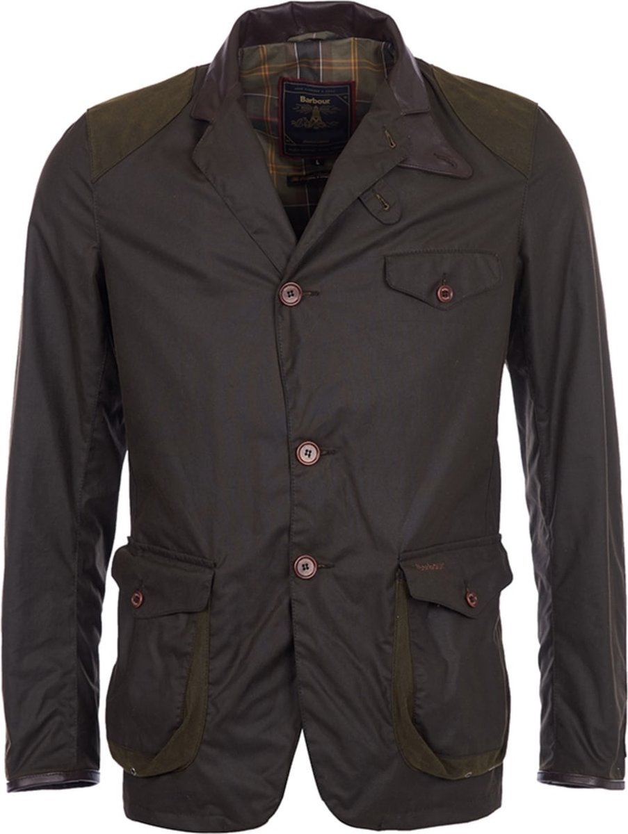 Barbour Beacon sports waxed cotton jacket MWX0007 OL71 OLIVE M