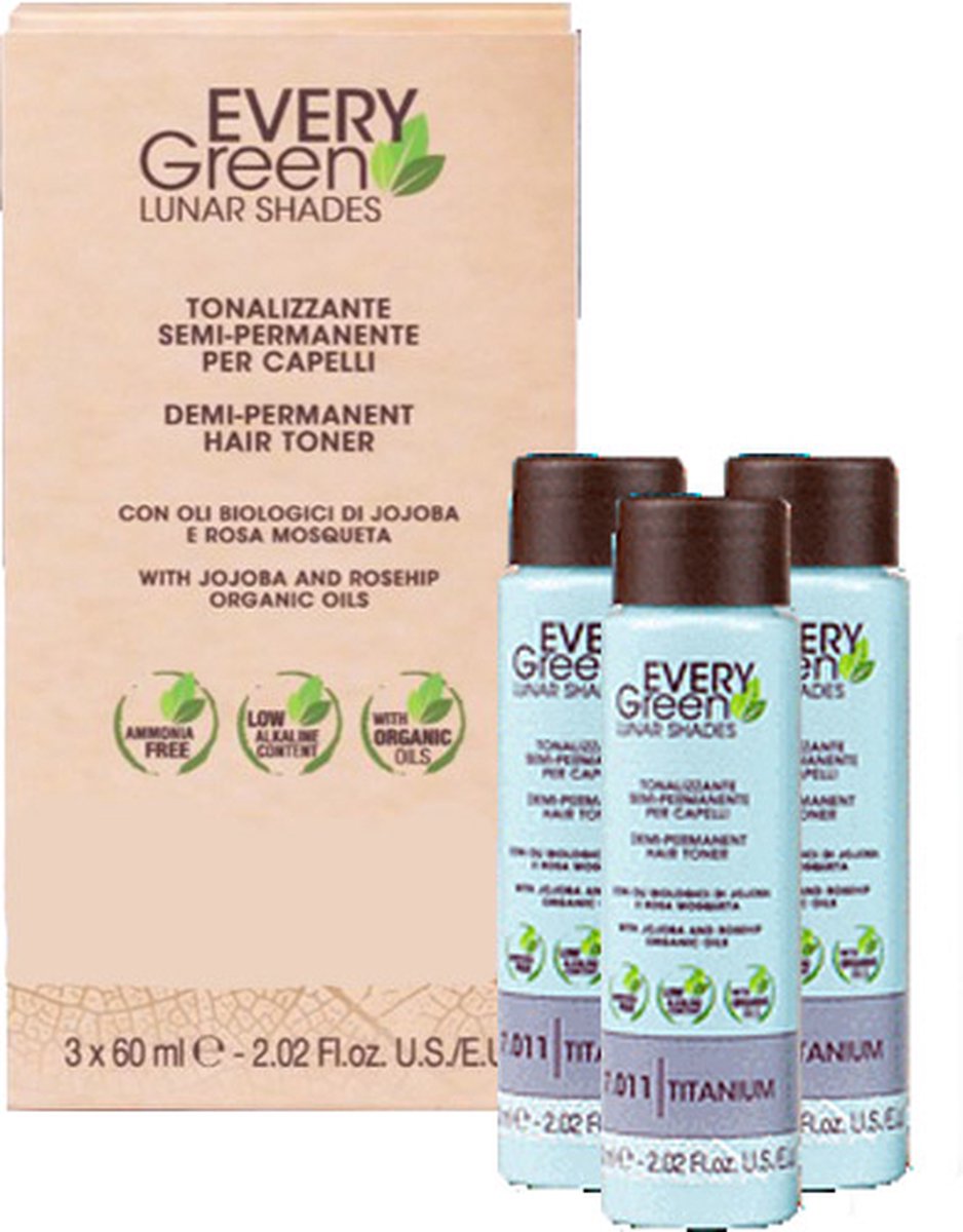 Toning 9.02 Violet Ice Semi-permanent voor haar Lunar Shades 60ml EveryGreen