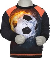 Legends22-Boys Baby Sweater Sietse Jr. -Darkblue/footbal