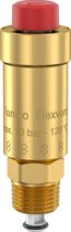 Flamco Flexvent ​automatisch ontluchtingsventiel verwarming - ontluchtingssleutel alternatief - ontluchter radiator R1/2" zilver - 27740