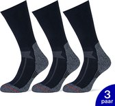 Enfuse - 3-Pack - Stevige Werksokken - Coolmax - Frisse Voeten - Heren / Dames - marine - 39-42 - 002