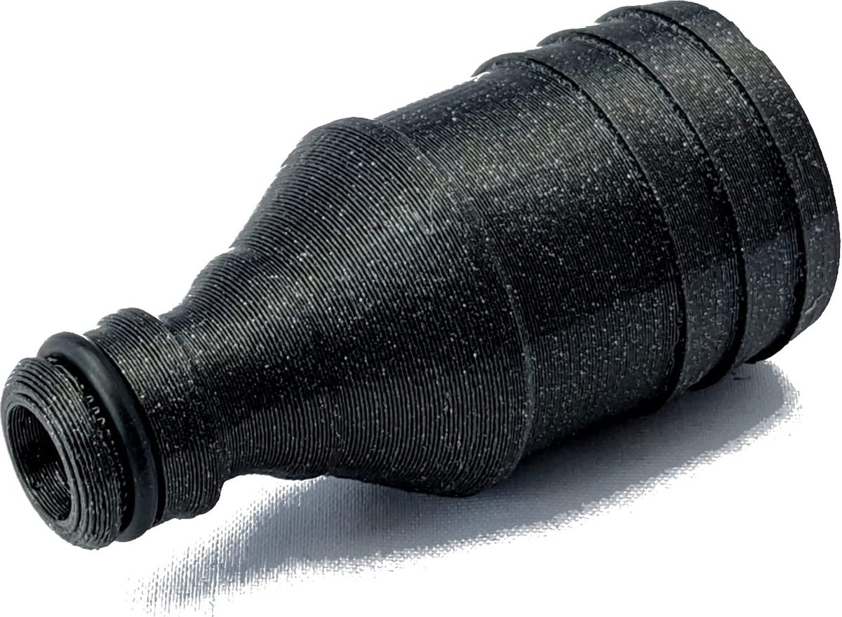 21 meter Kalitec zwembadslang, 38 mm, zwart