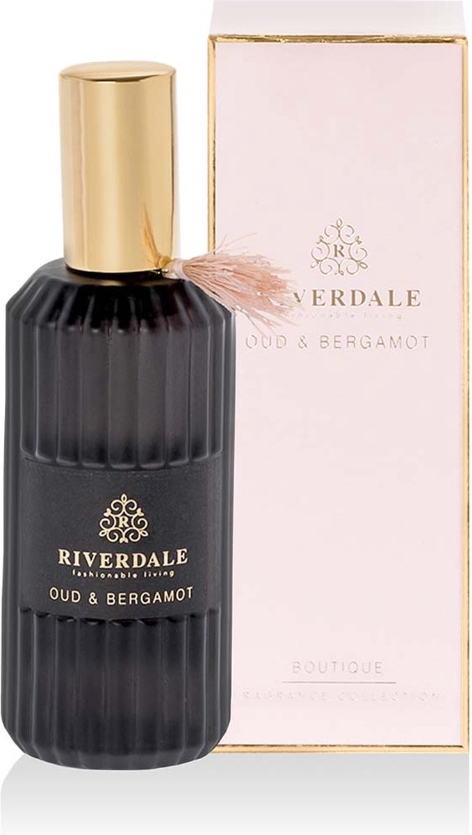 Riverdale Boutique Roomspray Oud & Bergamot - 100ml - roze