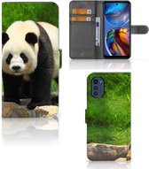 Telefoontas Motorola Moto E32 | Moto E32s Hoesje Panda