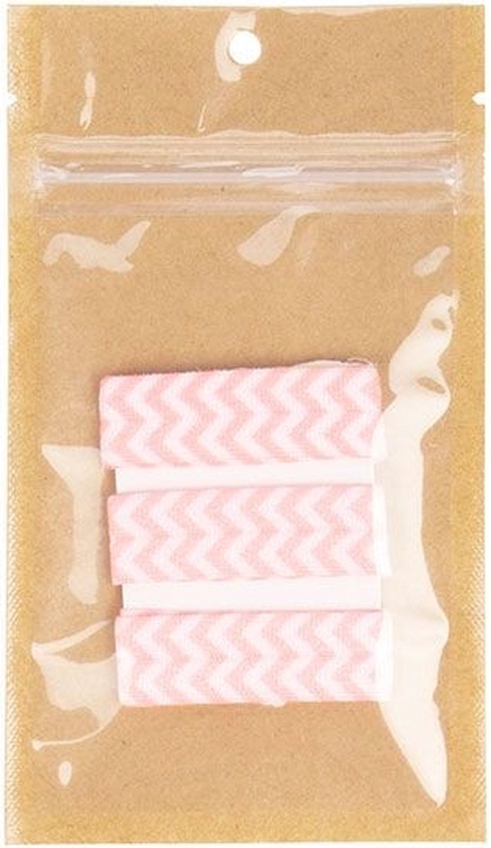 Goedkoopste Kraft Gripzakken met transparante voorkant 76 x 114 mm met ophanggat - 100 stuks