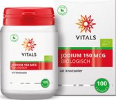 Vitals - Jodium - 100 capsules - Biologisch - uit biologisch knotswier - NL-BIO-01