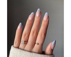 24 Stuks Nepnagels - Kunstnagels Nail Art - Plak Nagels - Multicolor