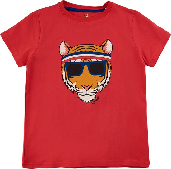 The New t-shirt jongens - rood - Tndiego TN4402 - maat 128