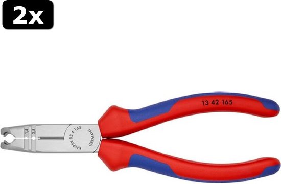 2x Knipex 1342165 Ontmantelingstang - 165mm