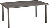 Table Kettler en métal déployé 220 x 100 cm