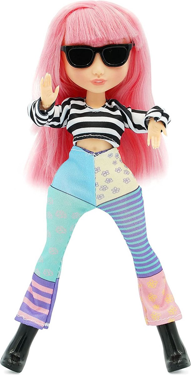 Influ Heroes - Pop Miss Martyna - Accessoire - Hoogte 23 cm van Mattel — afbeelding 3