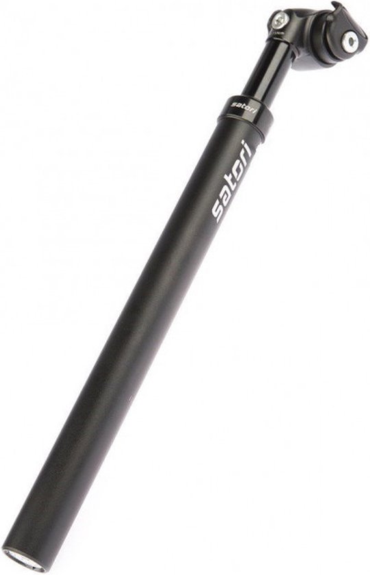 Satori Zadelpen Verend Elegance-lt 27,2 X 355 Mm Zwart