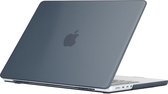 Mobigear Laptophoes geschikt voor Apple MacBook Pro 14 Inch (2021-2024) Hoes Hardshell Laptopcover MacBook Case | Mobigear Glossy - Zwart - Model A2442 / A2779 / A2918 / A2992