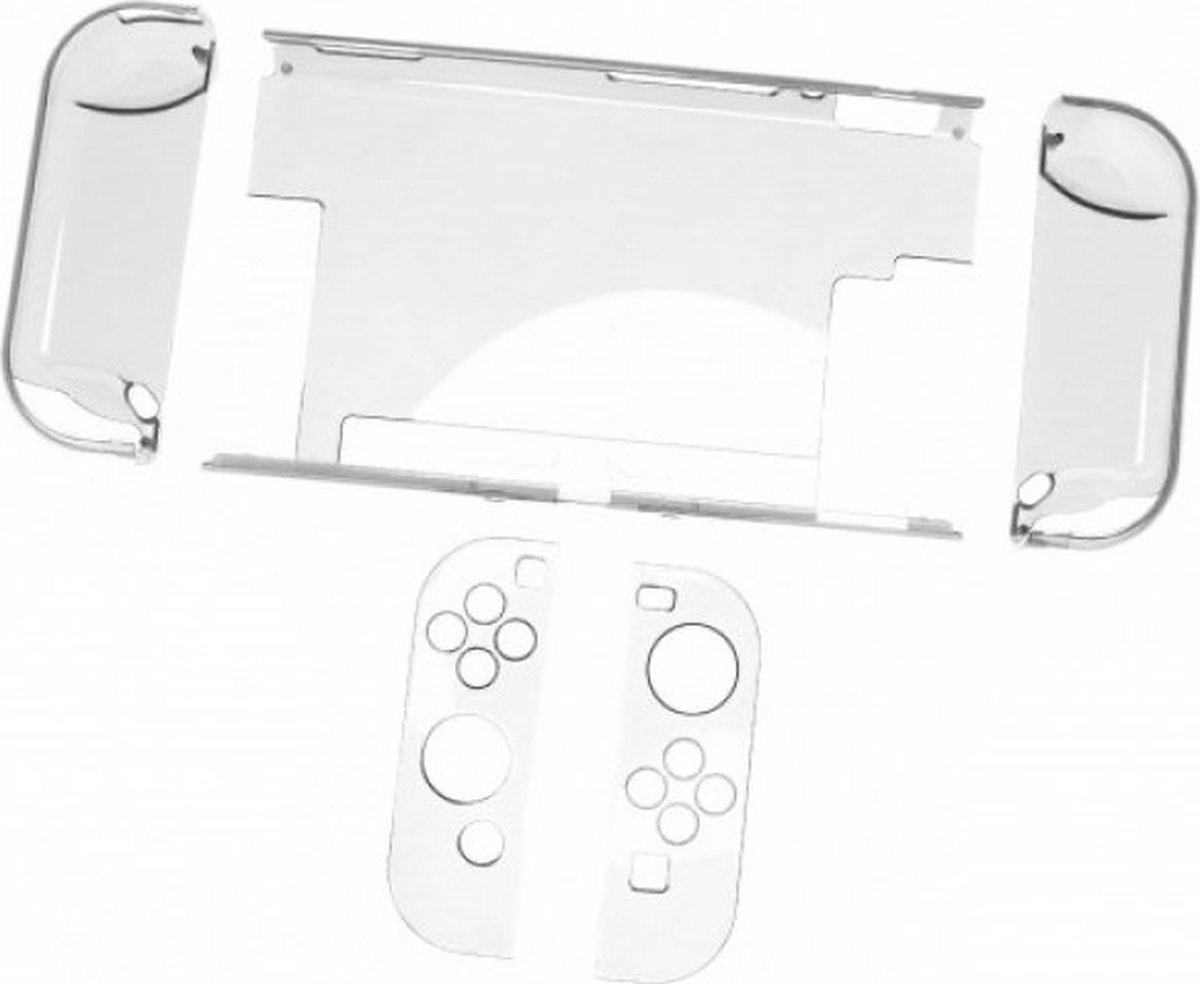 Beschermcover voor Nintendo Switch / licht/transparant