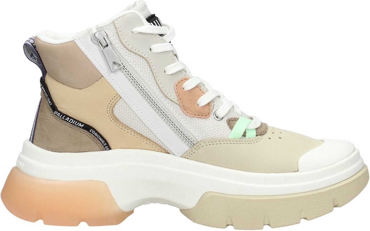 Palladium Pallawave Veterschoenen Hoog Beige