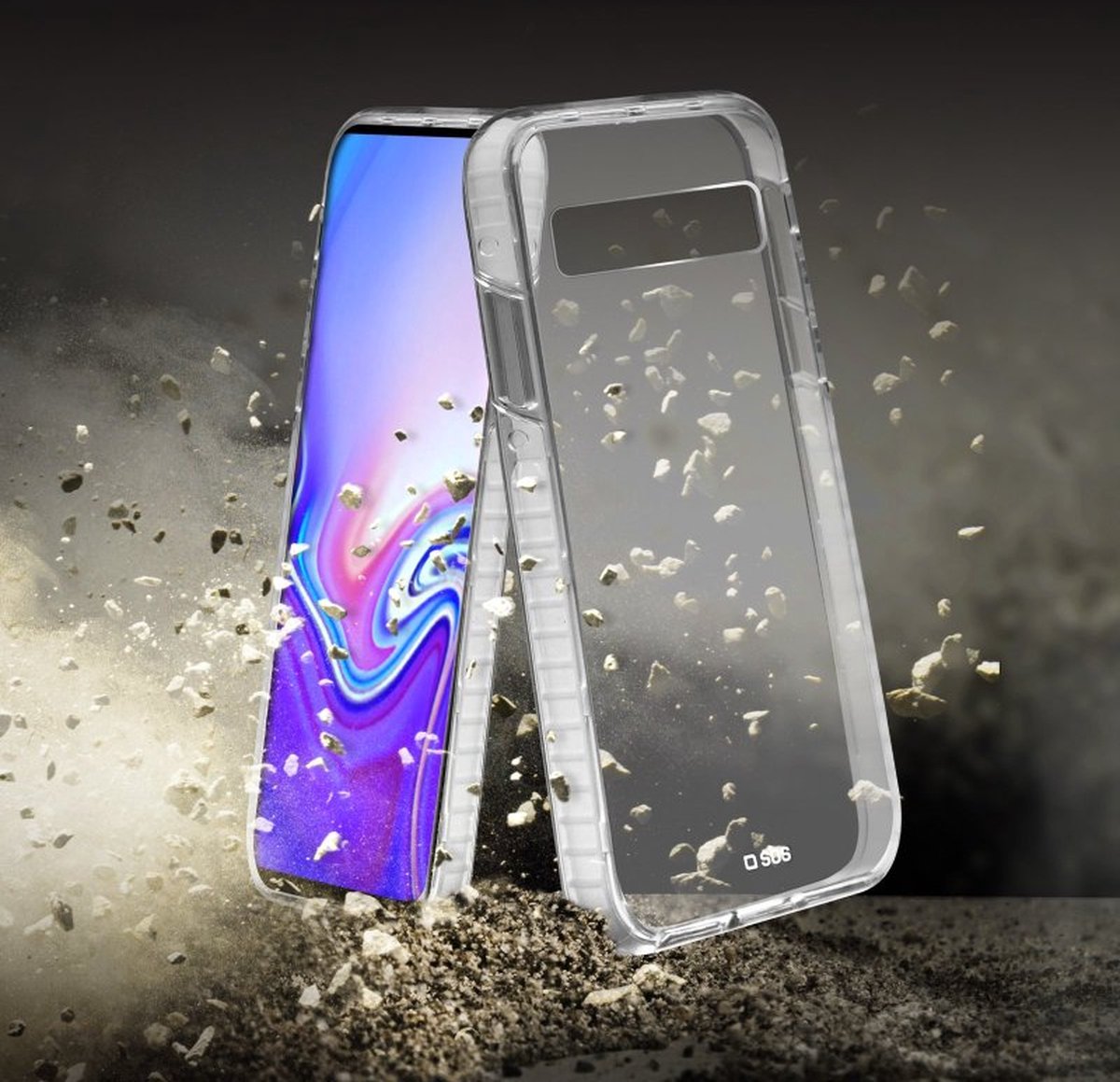 SBS Mobile Unbreakable Case Galaxy S10e - Transparant