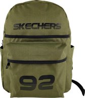 Skechers Downtown Backpack S979-19, Unisex, Groen, Rugzak, maat: One size