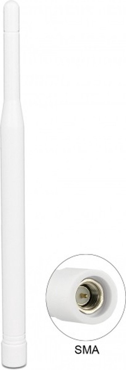 LTE (4G) antenne - omnidirectioneel - SMA (m) - 0,3-2,9 dBi / wit
