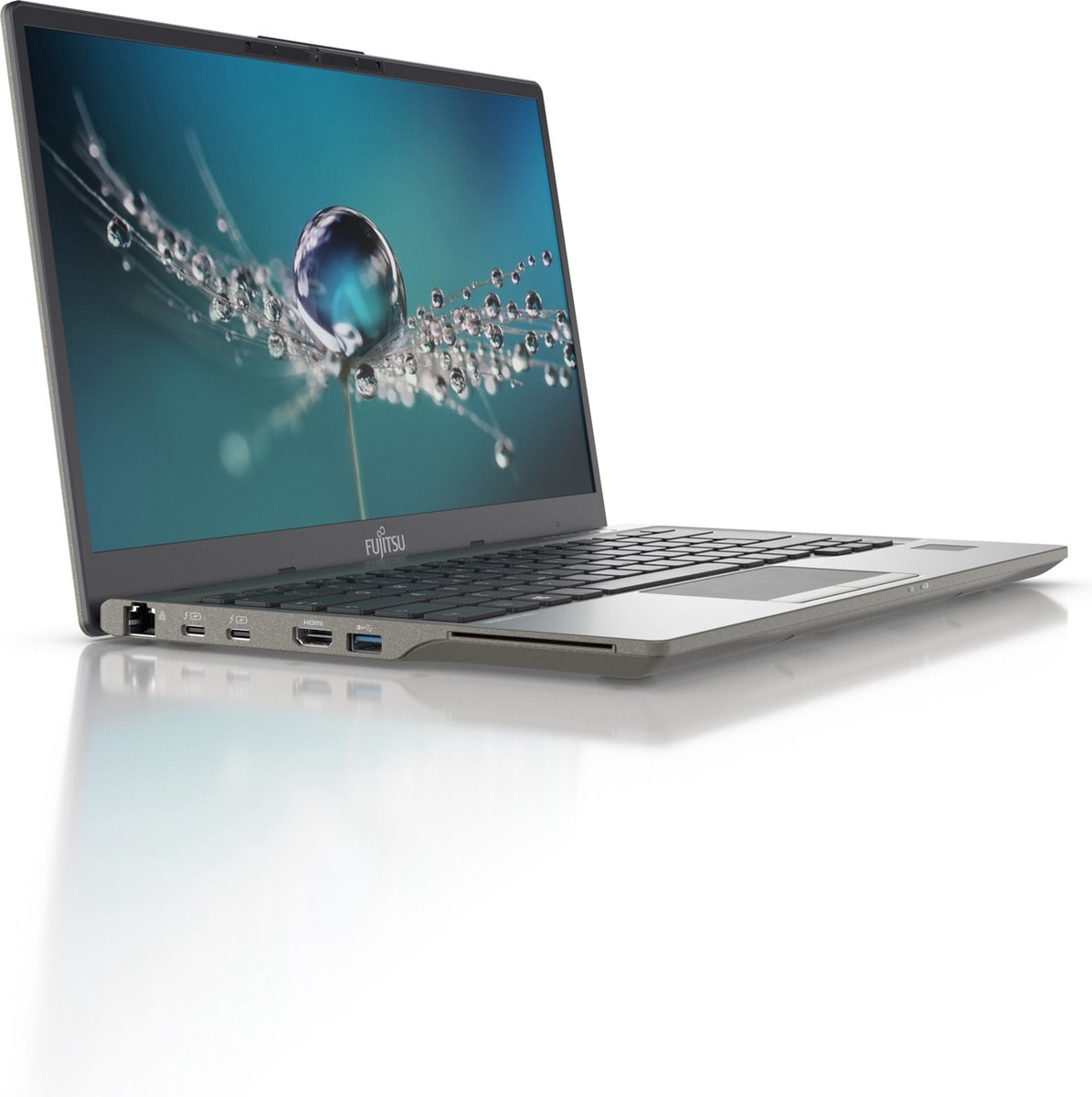 Fujitsu LIFEBOOK U7411 Intel® Core™ i5 i5-1135G7 Laptop 35,6 cm (14") Full HD 8 GB DDR4-SDRAM 256 GB SSD Wi-Fi 6 (802.11ax) Windows 10 Pro Grijs