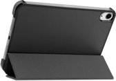 Casecentive Smart Case Tri-Fold - Smart Folio - iPad Mini 6 (2021) - zwart