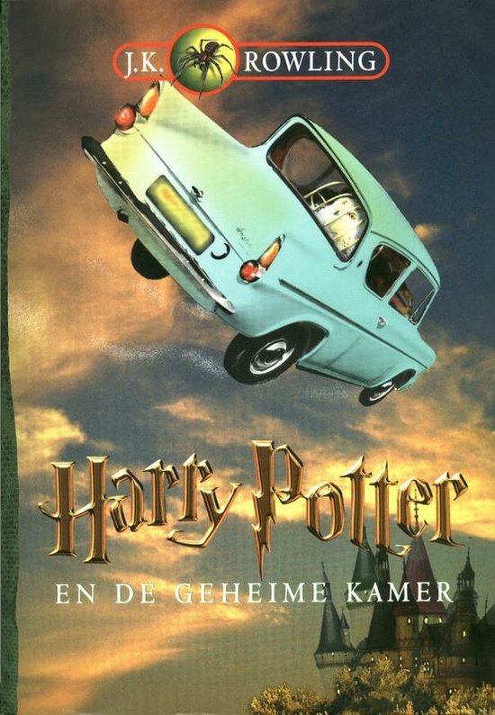 Cover van het boek 'Harry Potter & de Geheime Kamer' van J.K. Rowling