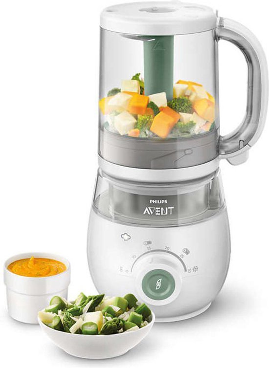 Philips Avent Stomer Blender SCF885/01 - 4-in-1 healthy baby food maker - machine voor babyvoeding van Philips — afbeelding 3