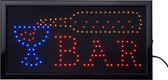 Led bord, LED Borden,  Bar, led sign, Led bord bar, Light box, Led verlichting, Bar accessoires, Bar/Cafe, Party verlichting, Rood, Blauw,