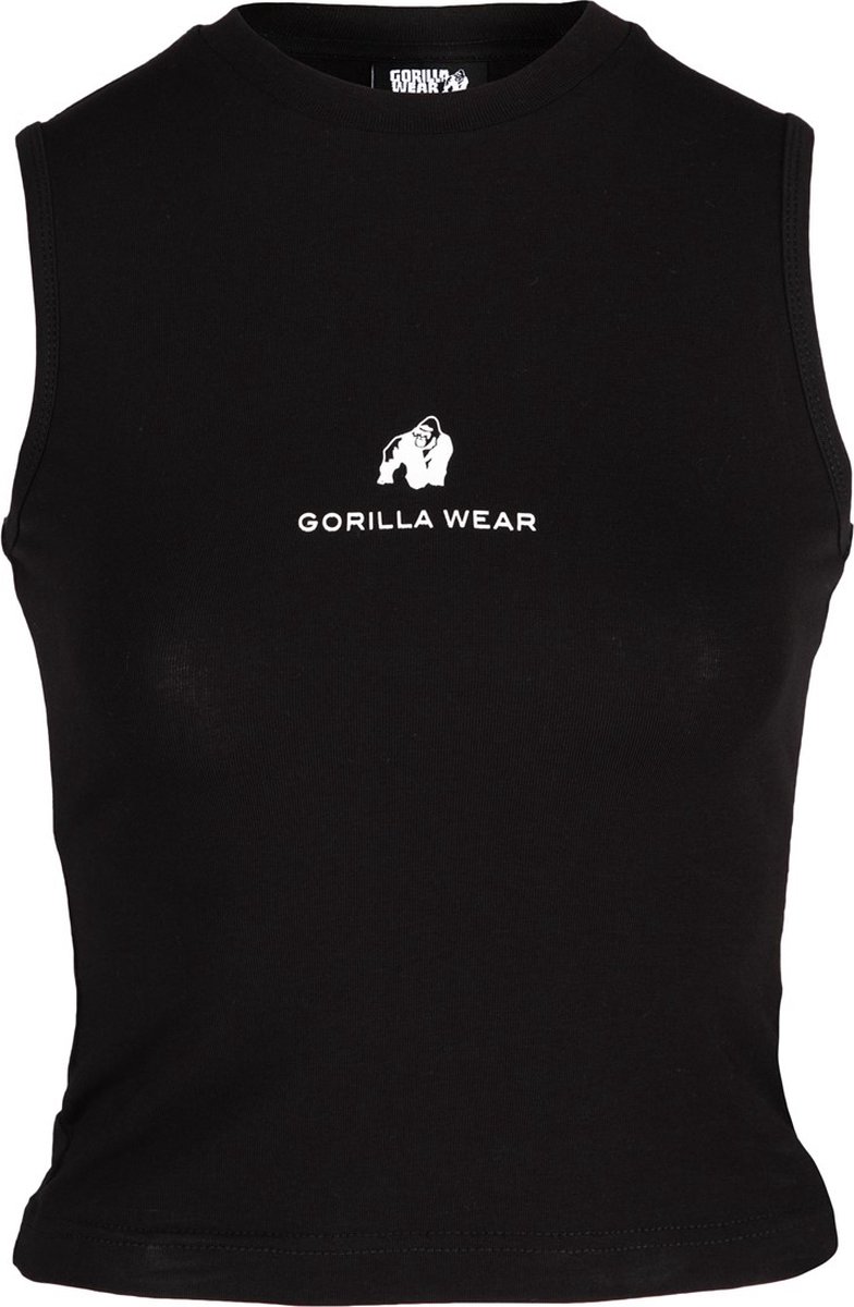 Gorilla Wear - Livonia Crop Top - Zwart - XS