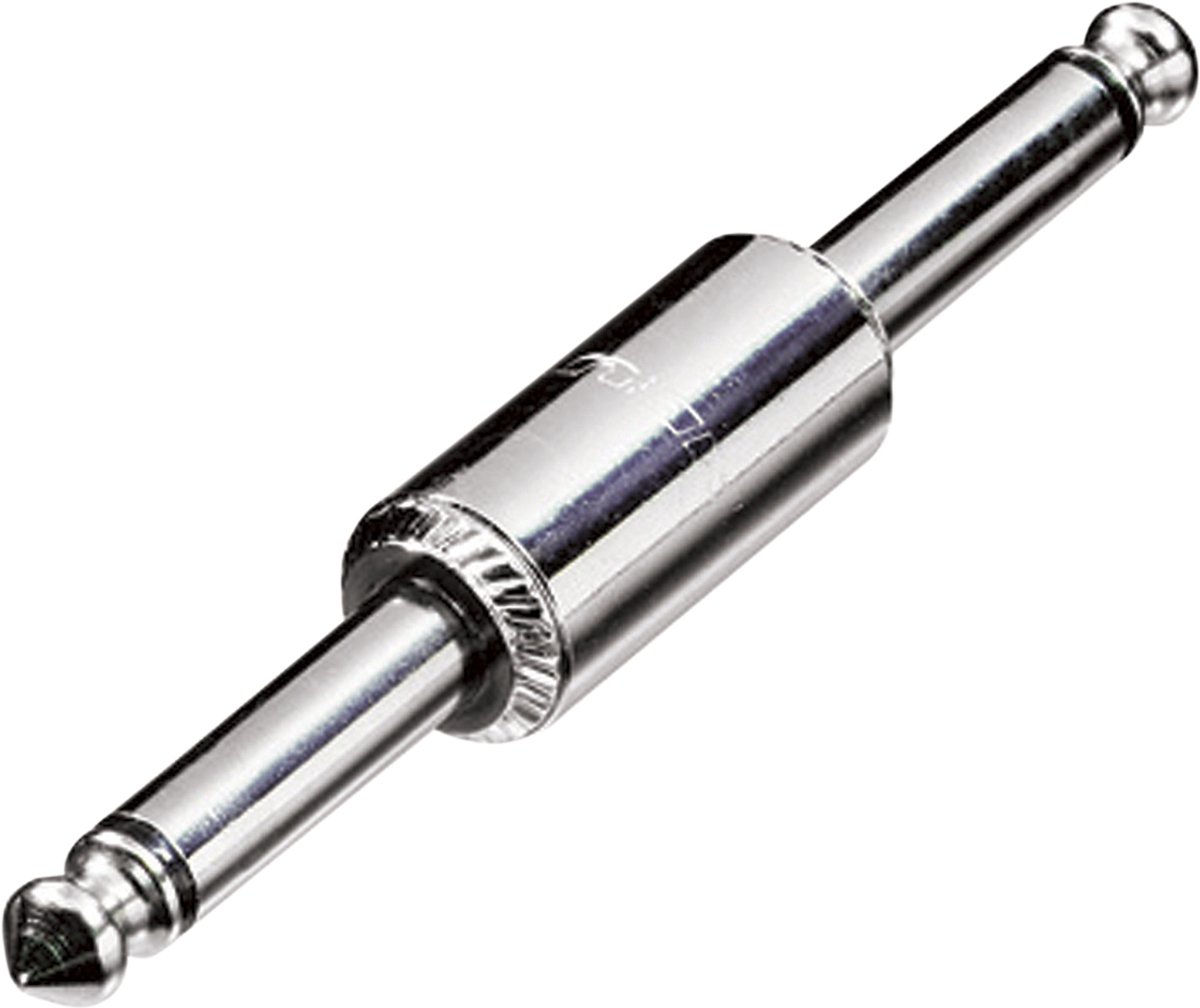 REAN NYS237 6,35mm Jack (m) - 6,35mm Jack (m) mono audio koppelstuk