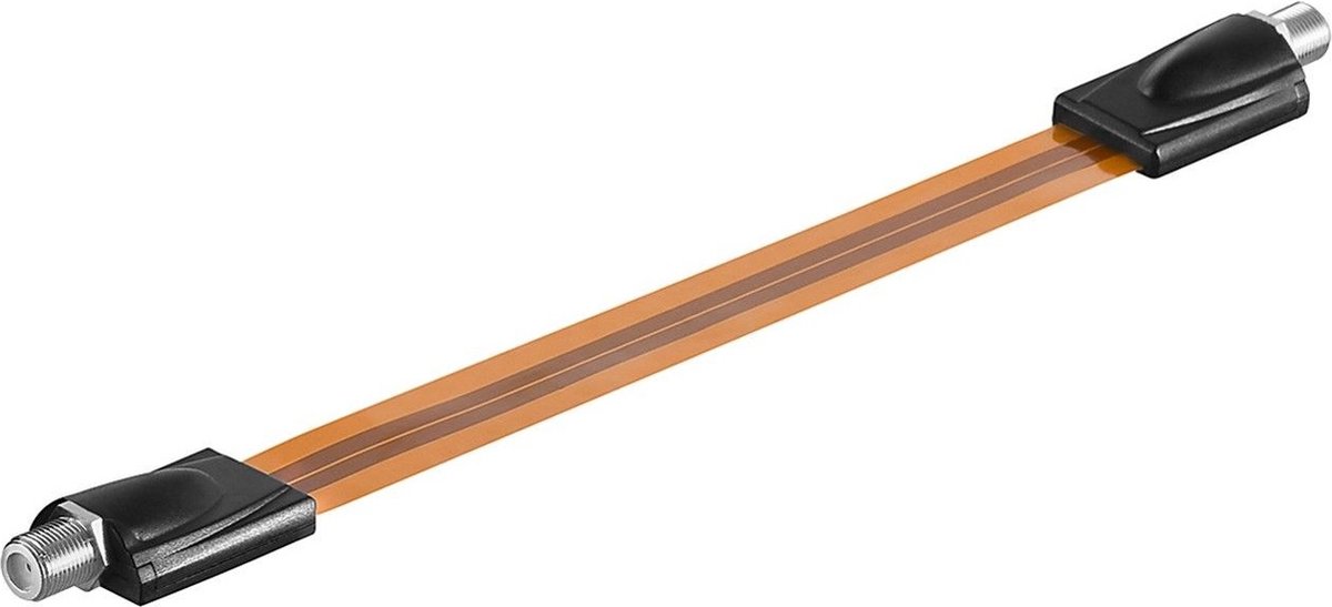 F (v) - F (v) deur/raam coax adapter - 0,50 meter