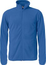 Clique Basic Micro Fleece Jacket 23914 Kobalt Blauw - Maat 3XL