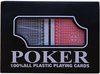 Afbeelding van het spelletje Buxibo - Luxe Pokerspeelkaarten 100% Plastic - Speelkaarten