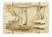 Bouwpakket 3D Puzzel Theater Pinguïn- hout