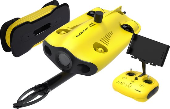 Chasing Gladius Mini Drone S Flash Pack - ROV - Bereik tot 200 m - 4K UHD Camera - Geel