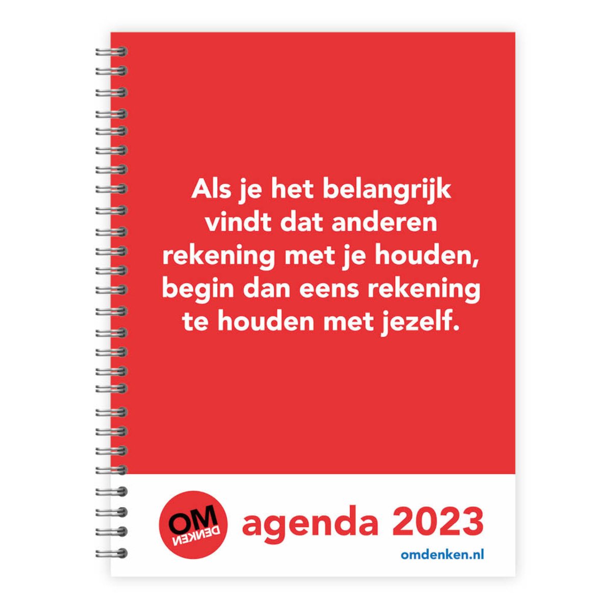 Agenda de bureau - 2023 - Omdenken - 17x23cm | bol.com
