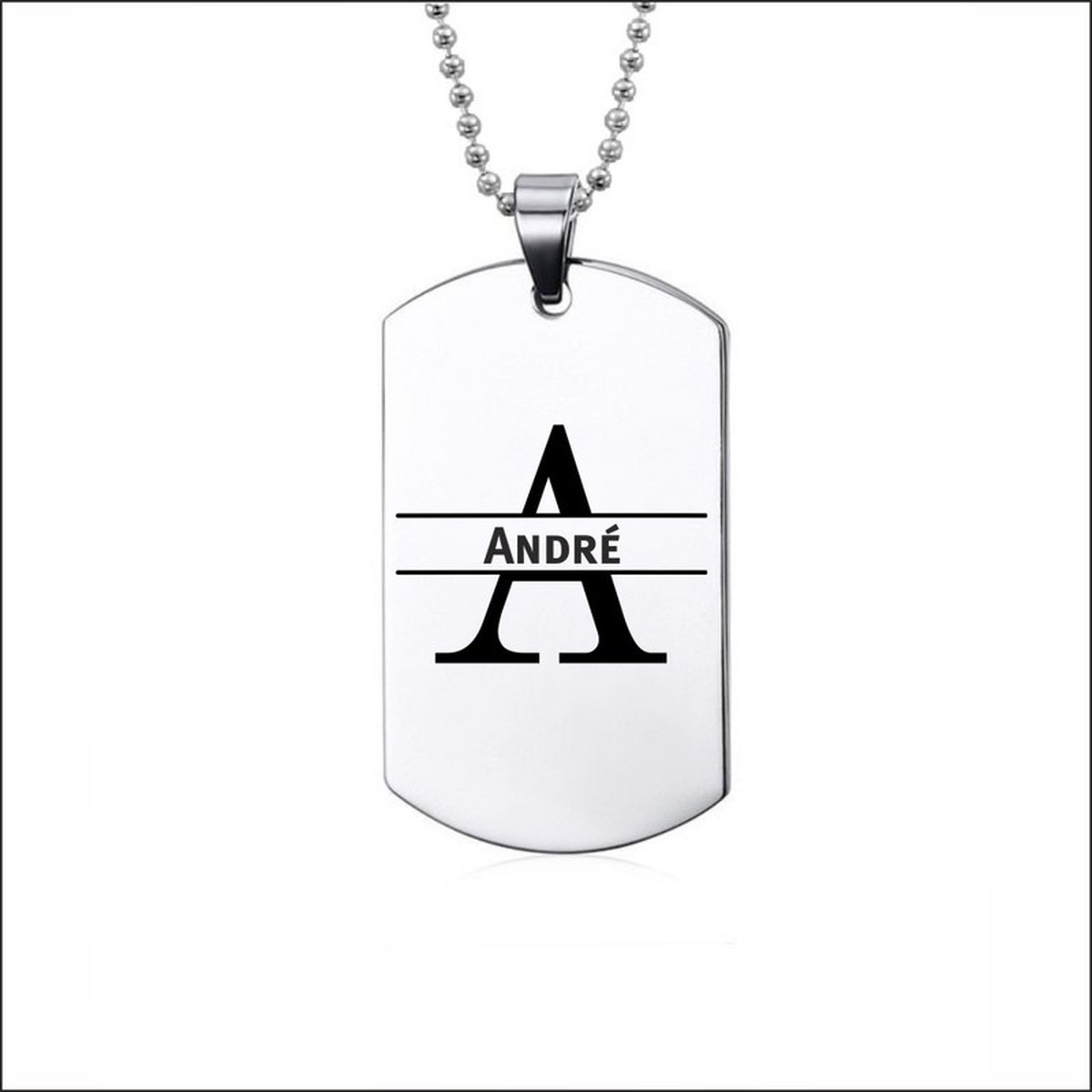 Ketting RVS Met Naam -  André