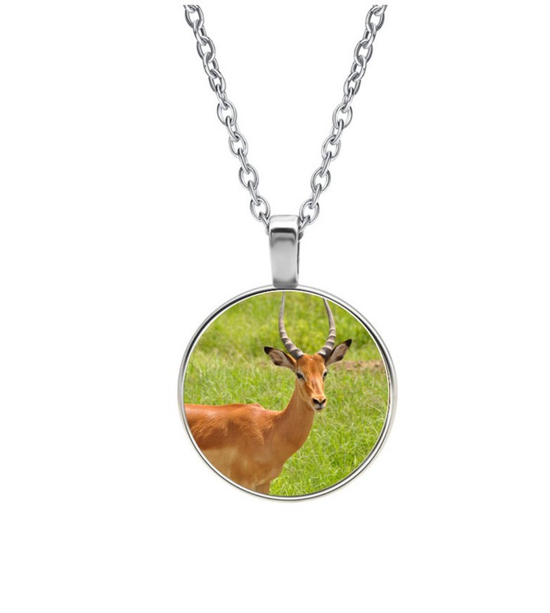 Ketting Glas - Hert