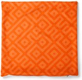 Decolenti – Orange Pattern – Sierkussenhoes – 45cm x 45cm