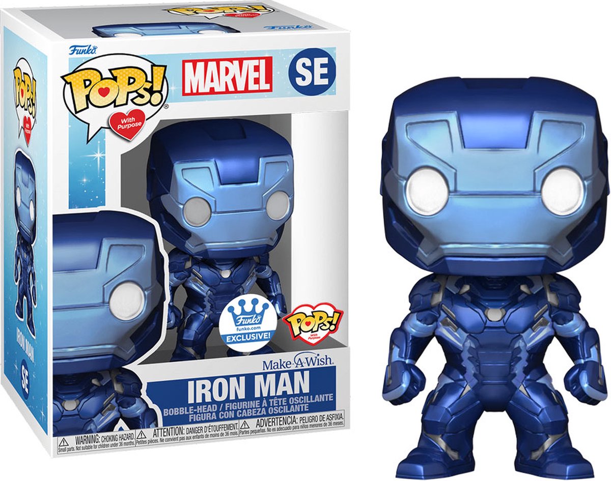 FUNKO POP! - MAKE A WISH - IRON MAN - FUNKO EXCLUSIVE – BAM Collectibles