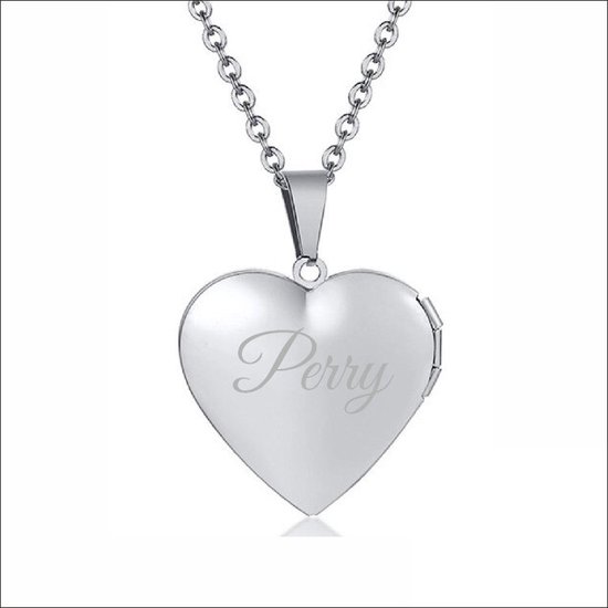 Fotohanger Met Ketting En Naam Gravering - Perry